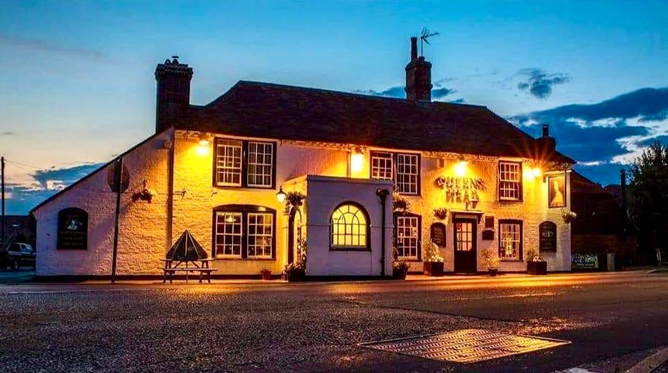 queens head kingsnorth pub ashford, kent